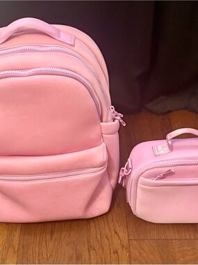 Faux Neoprene backpack & tote